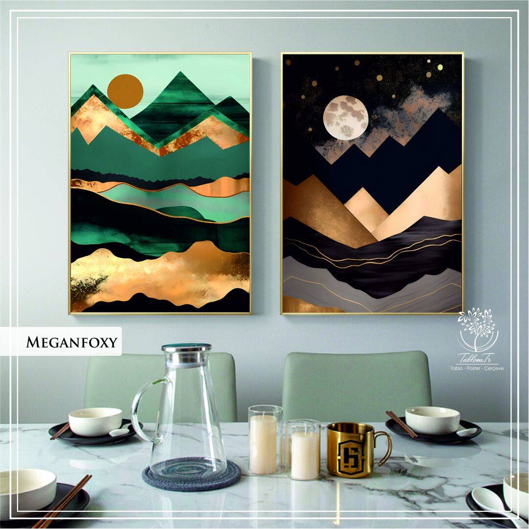 Meganfoxy İkili Set Tablo