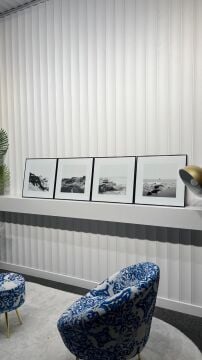 Metal Çerçeveli Camlı 4'lü Dekoratif Tablo Seti - Sessiz Doğa