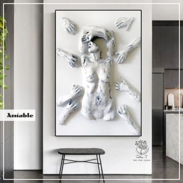 Amiable Tekli Tablo Gold - 40x50 CM
