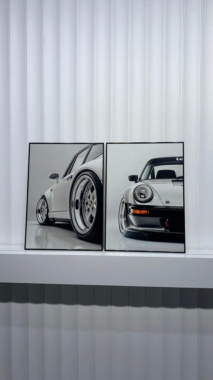 Dijital Baskılı Metal Çerçeveli Camlı İkili Dekoratif Tablo - Efsane 964