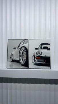 Dijital Baskılı Metal Çerçeveli Camlı İkili Dekoratif Tablo - Efsane 964