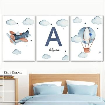 Kids Dream  Üçlü Set Tablo