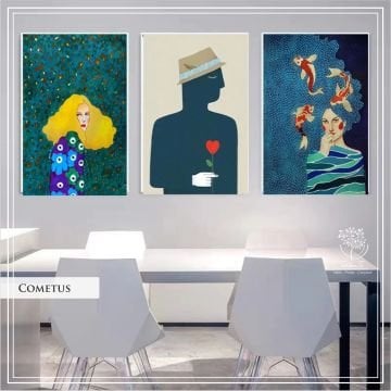 Cometus2 Üçlü Set Tablo