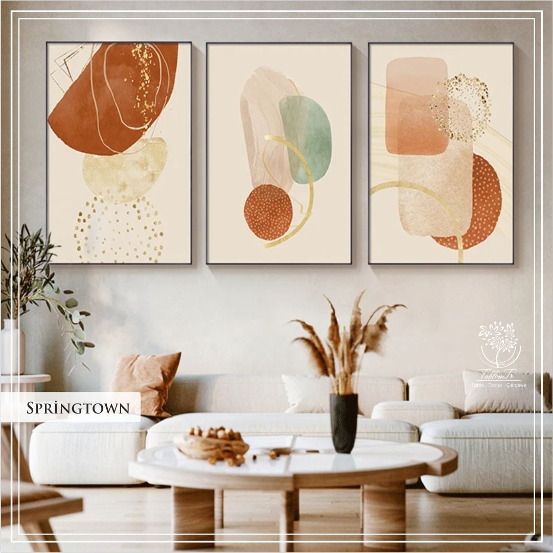 Springtown1 Üçlü Set Tablo