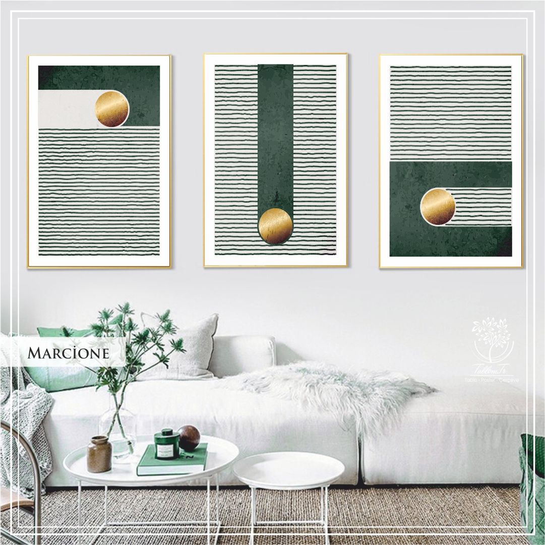 Marcione Üçlü Set Tablo