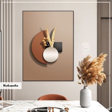 Bakquila Tekli Tablo Gold - 30x40 CM