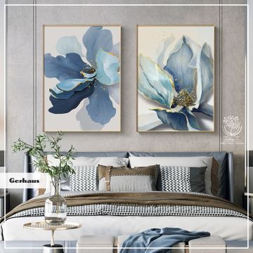 Gerhaus İkili Set Tablo Beyaz - 70x100 CM