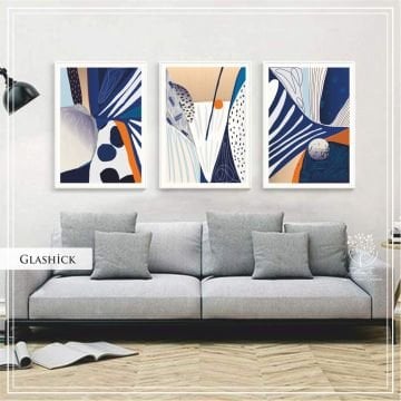 Glashick Üçlü Set Tablo