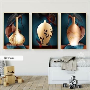 Binoma Üçlü Set Tablo