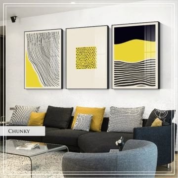 Chunky1 Üçlü Set Tablo