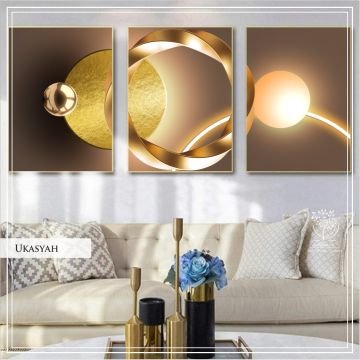 Ukasyah  Üçlü Set Tablo