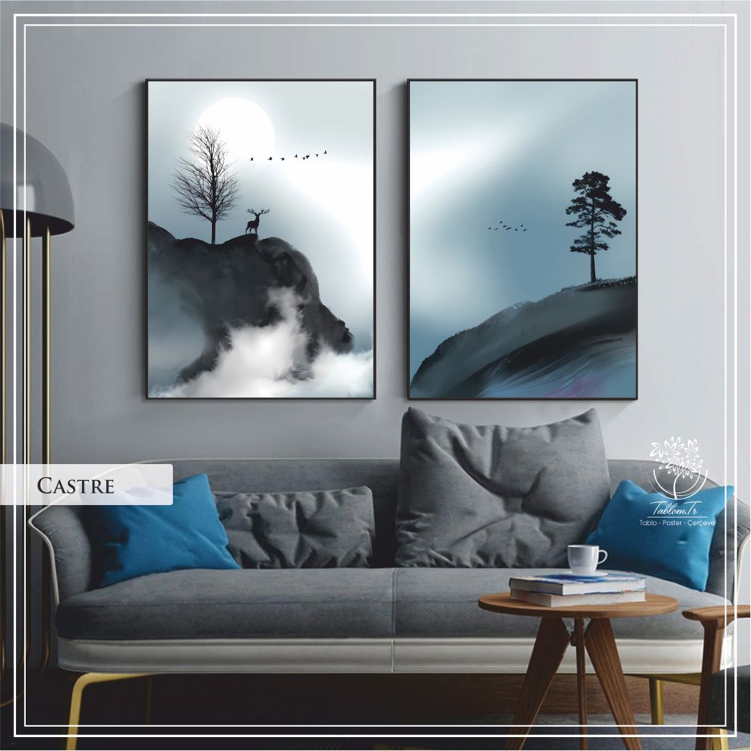 Castre İkili Set Tablo