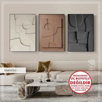 Sanvito Üçlü Set Tablo