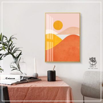 Crizen Tekli Tablo Beyaz - 40x50 CM