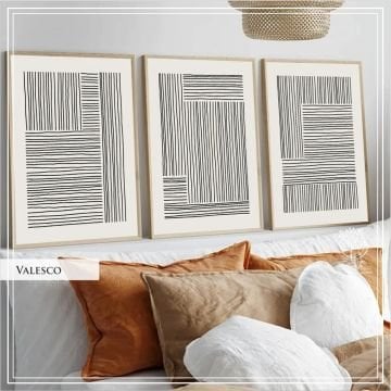 Valesco Üçlü Set Tablo