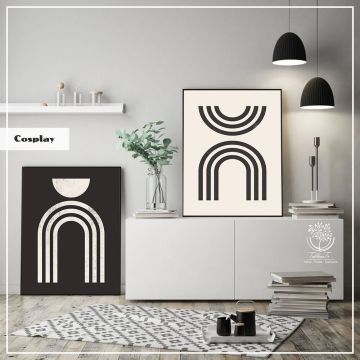 Cosplay İkili Tablo Gold - 50x70 CM