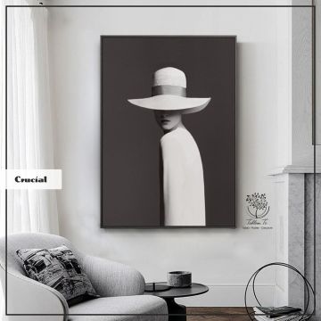 Crucial Tekli Tablo Gold - 50x70 CM
