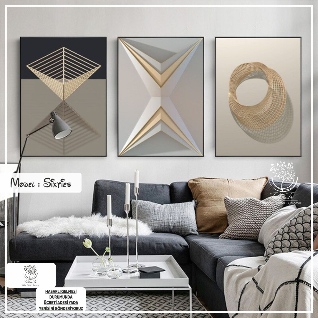 Sixties Üçlü Tablo