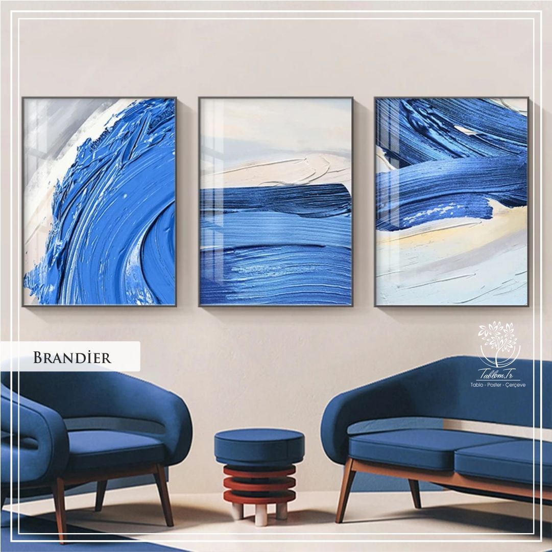 Brandier Üçlü Set Tablo