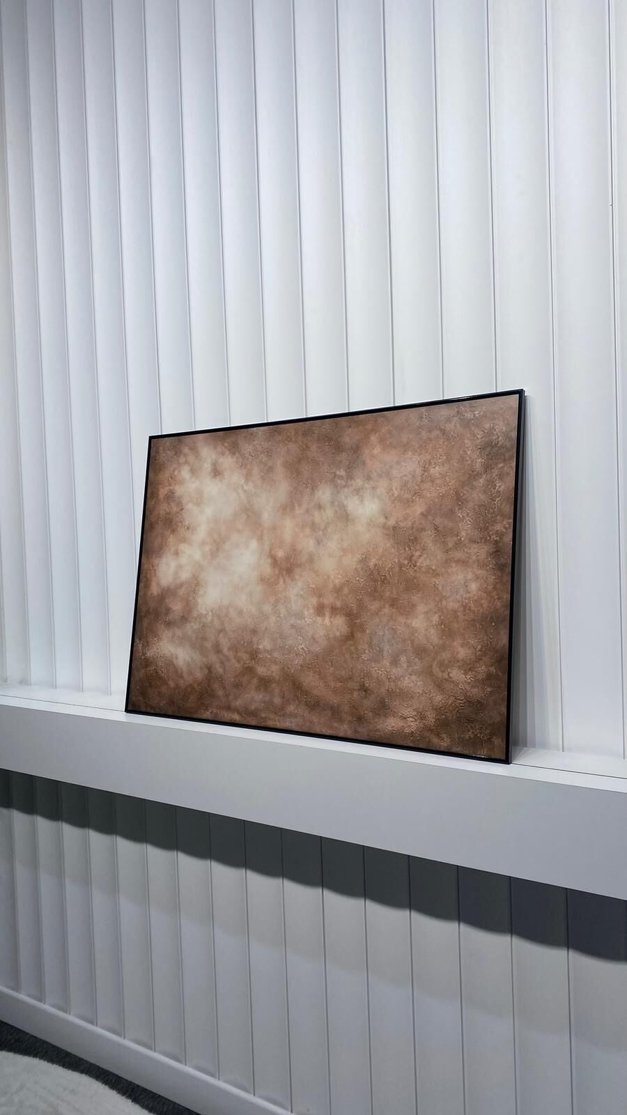 Dijital Baskılı Metal Çerçeveli Camlı Tekli Tablo - Alvera