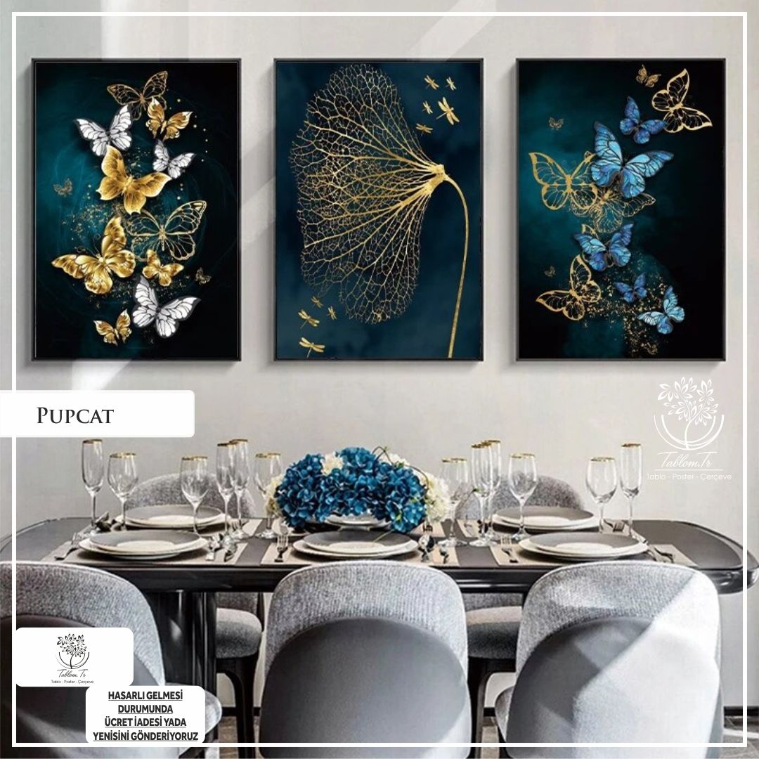 Pupcat Üçlü Tablo