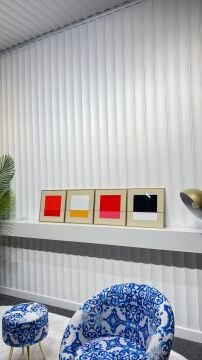 Metal Çerçeveli Camlı  4'lü Dekoratif Tablo Seti-Modern Dörtlü