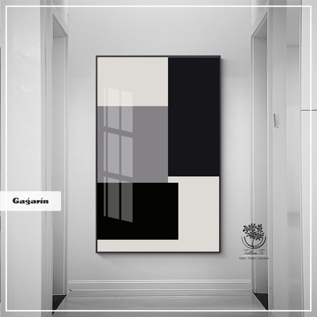 Gagarin Tekli2 Tablo Gümüş - 70x100 CM