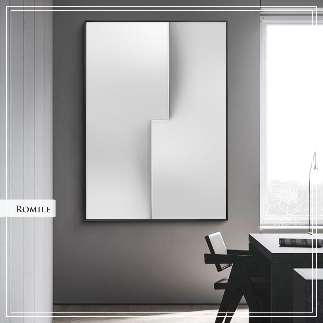 RomileS Tekli Tablo Gold - 21x30 CM