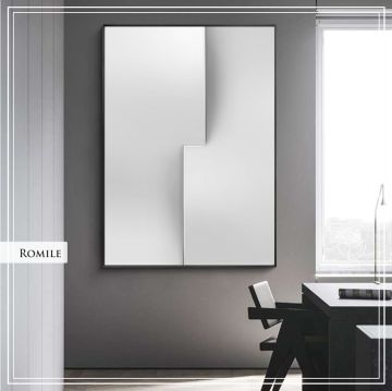 RomileS Tekli Tablo Gümüş - 21x30 CM