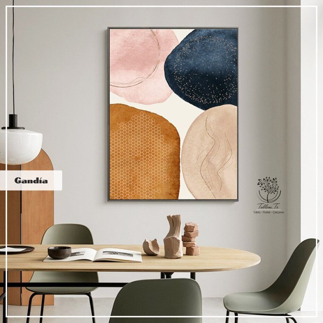 Gandia Tekli Tablo Siyah - 40x50 CM