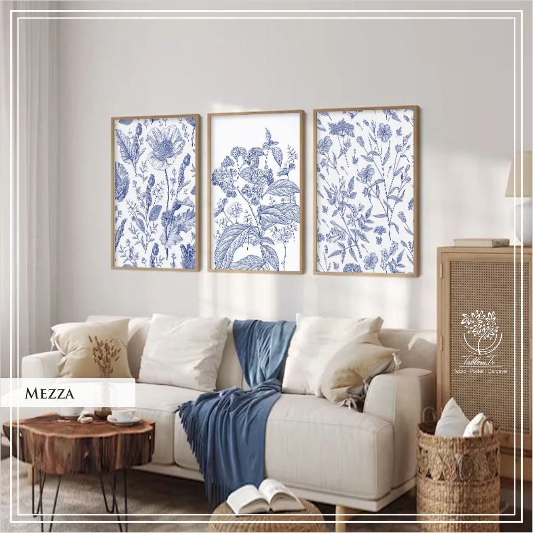 Mezza Üçlü Set Tablo