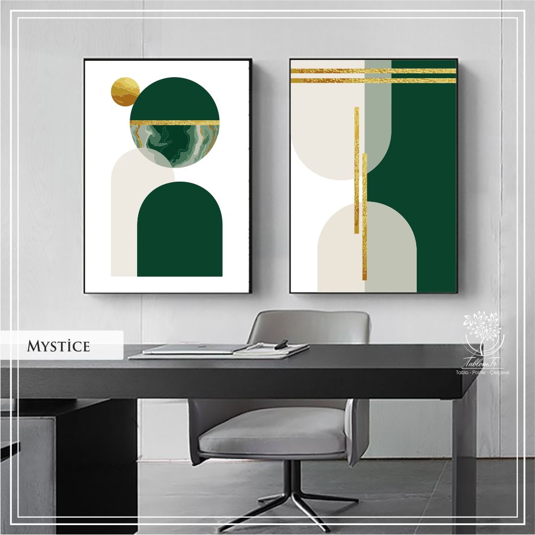 Mystice İkili Set Tablo