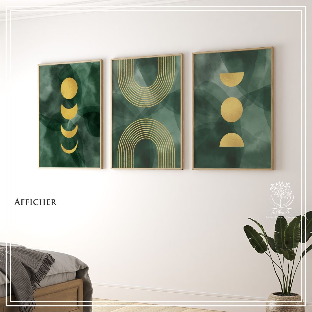 Afficher Üçlü Set Tablo