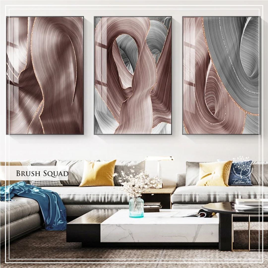 Brush Squad Üçlü Set Tablo