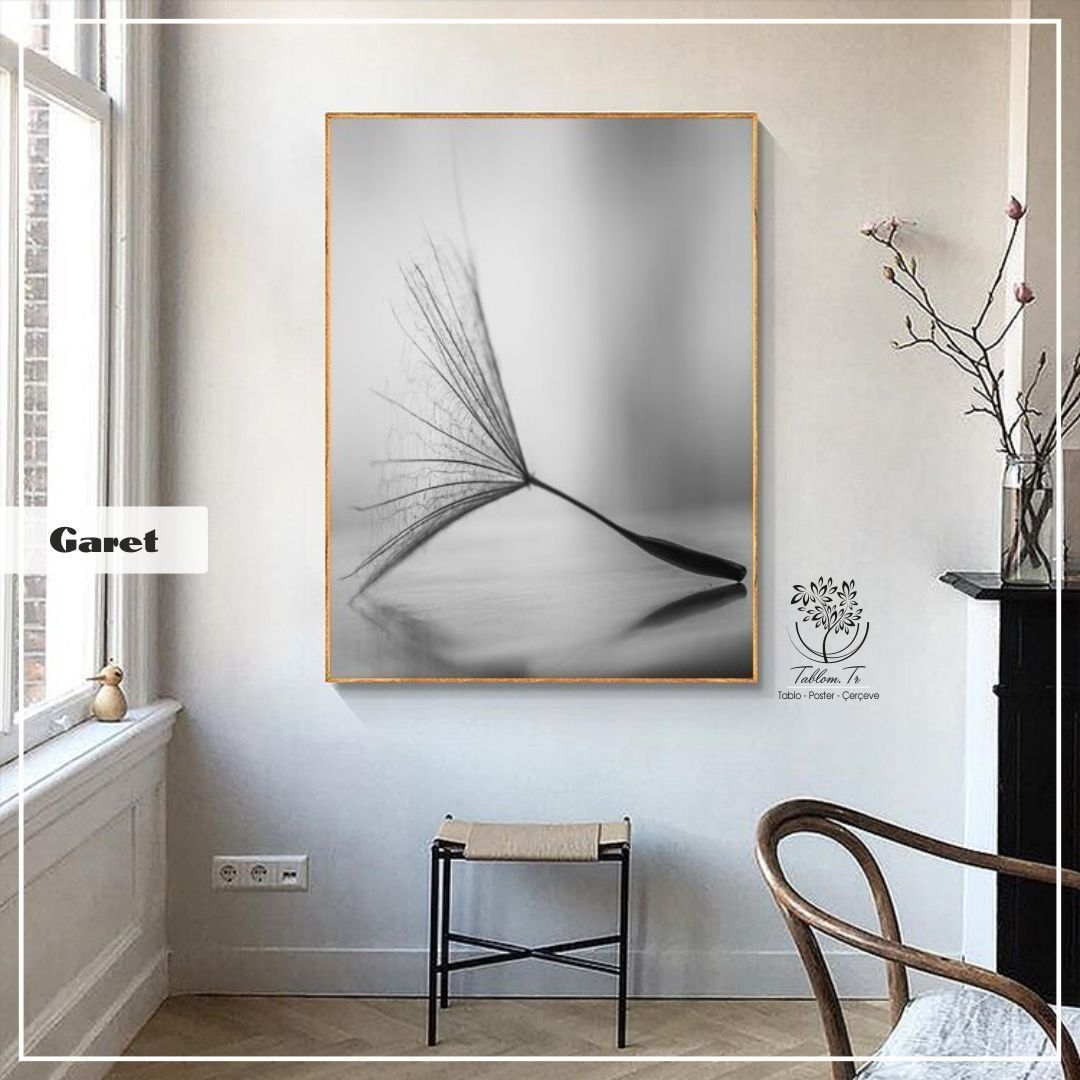 Garet Tekli2 Tablo Gold - 21x30 CM