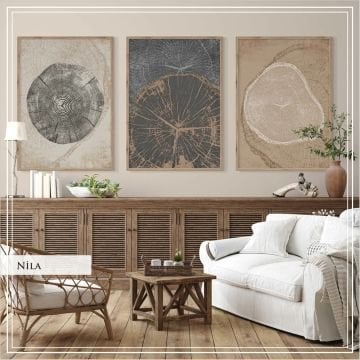 Nila Üçlü Set Tablo