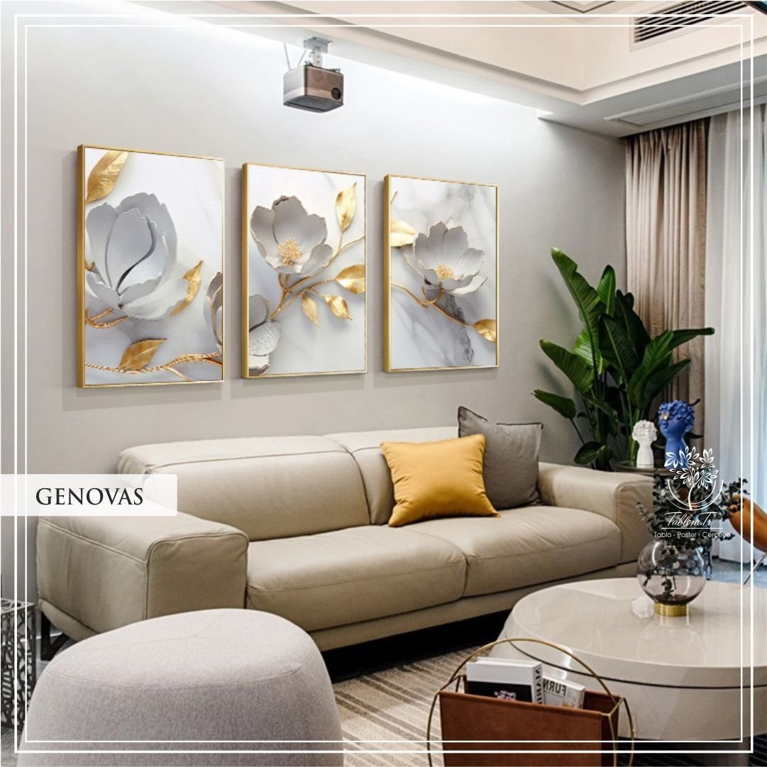 Genovas Üçlü Set Tablo