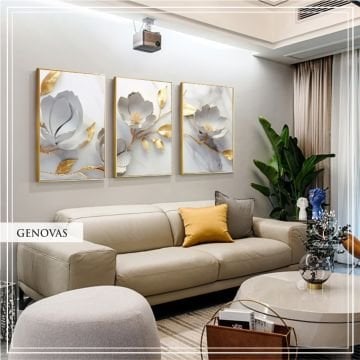 Genovas Üçlü Set Tablo