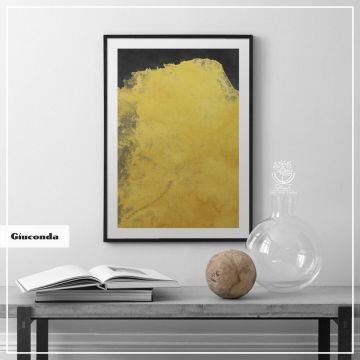 Giuconda Tekli Tablo Gümüş - 40x50 CM