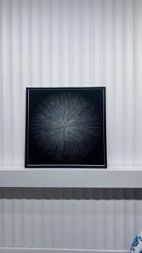 Eclipse Aura - 90x90 Cm Dokulu İthal Tablo