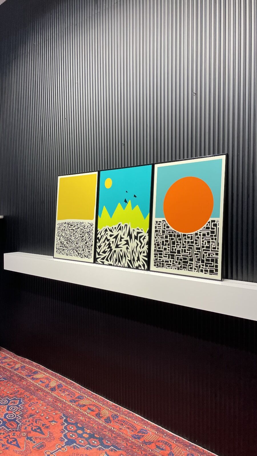 Seventies3 Üçlü Set Tablo