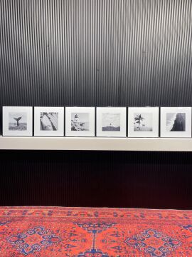 Metal Çerçeveli Camlı Okyanus 6'Li Dekoratif Tablo Seti