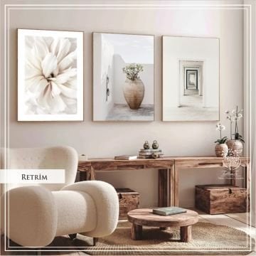 Retrim  Üçlü Set Tablo