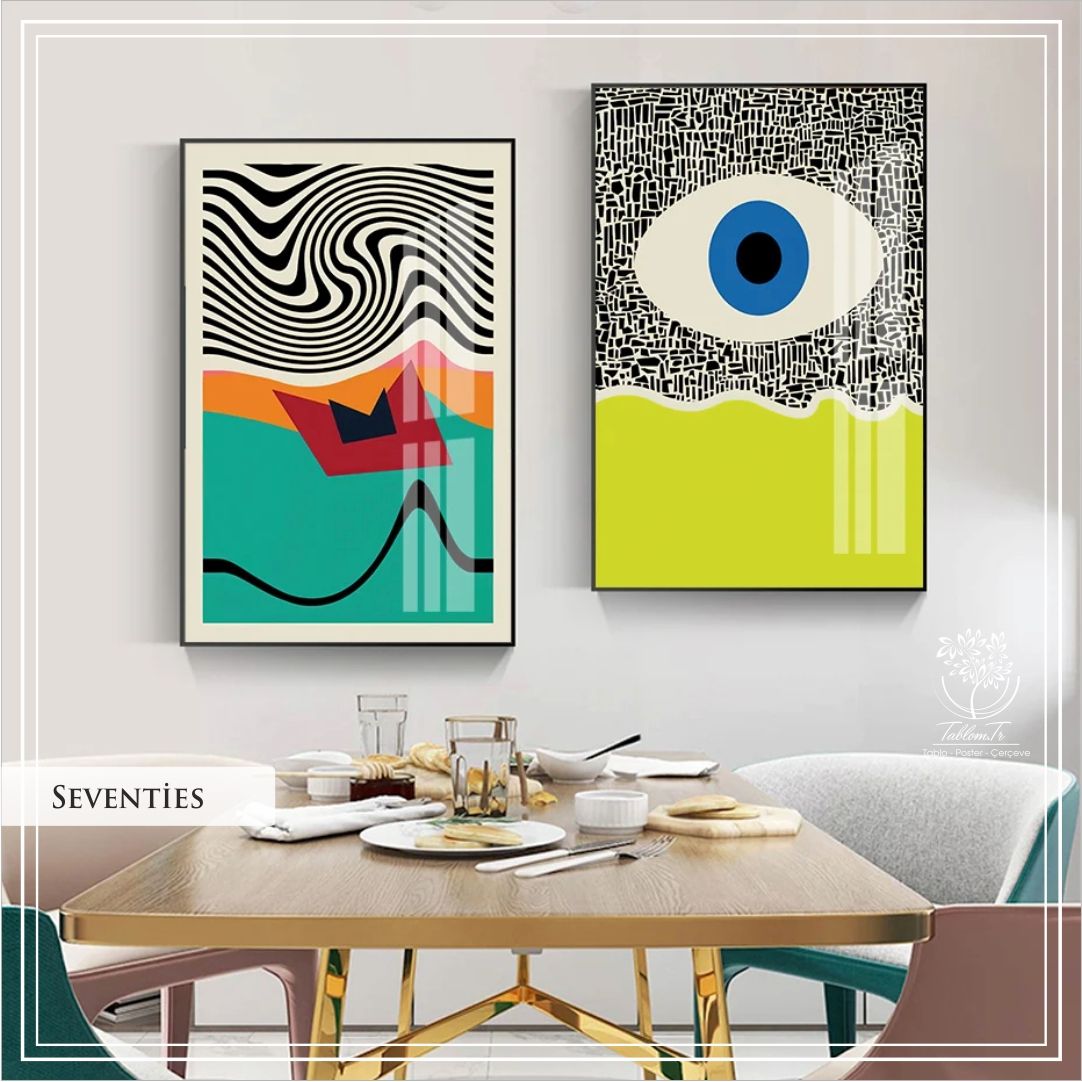 Seventies2 İkili Set Tablo