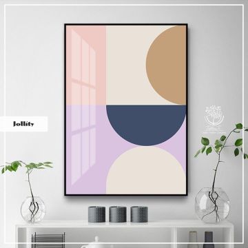 Jollity Tekli Tablo Beyaz - 40x50 CM