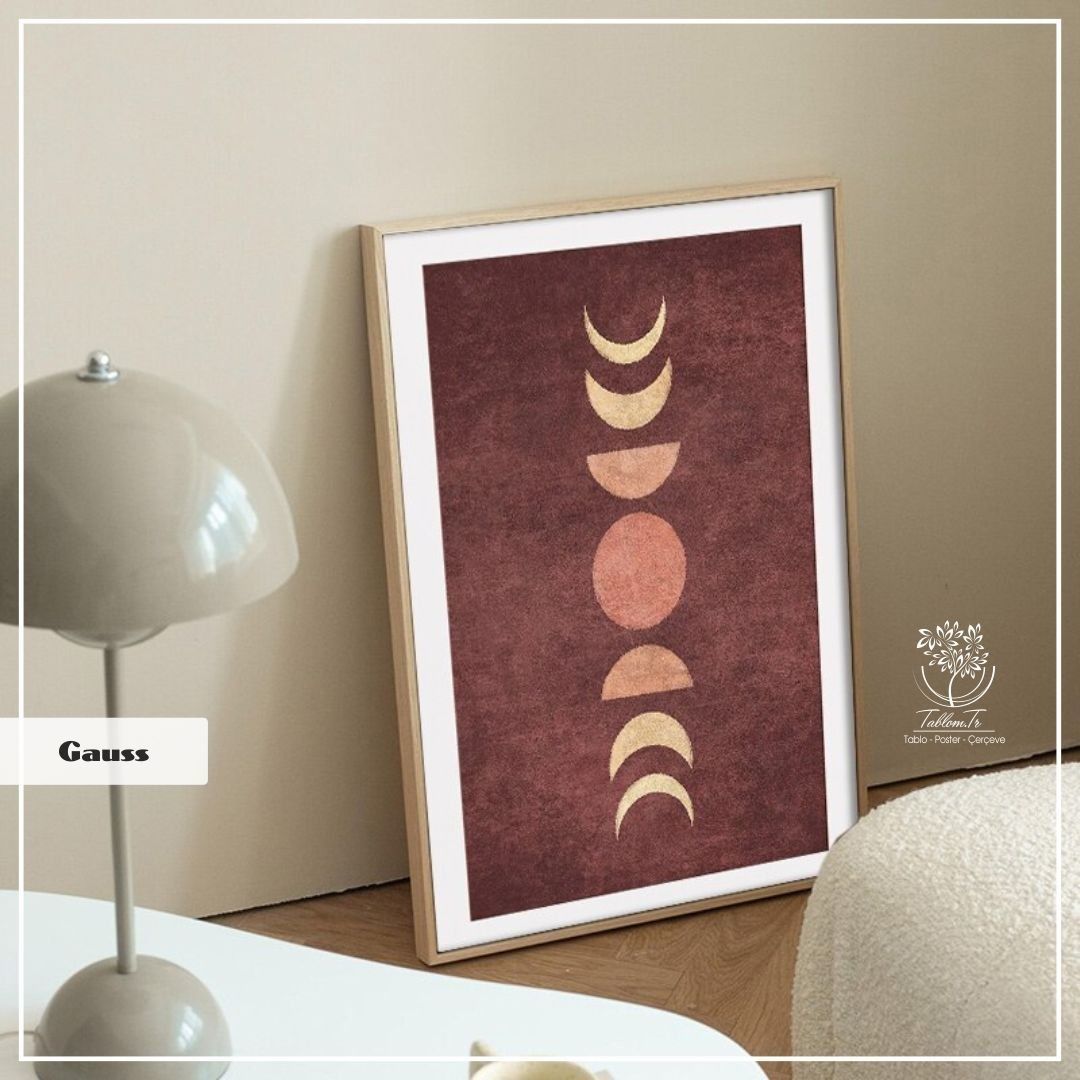 Gauss Tekli Tablo Siyah - 70x100 CM