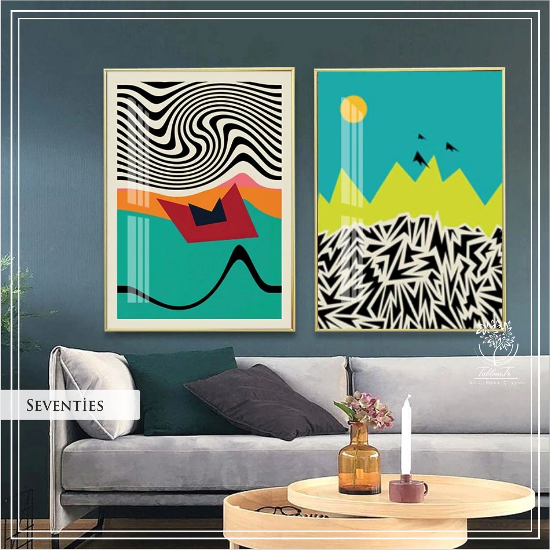 Seventies3 İkili Set Tablo