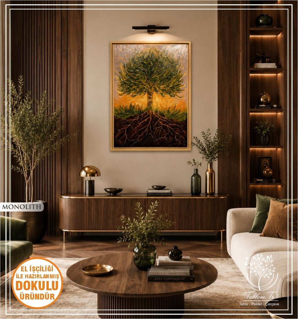 Monolith | El İşçiliği Dokulu Tablo 70x100