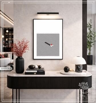 Dijital Baskılı Metal Çerçeveli Camlı Tekli Tablo - Zenvora
