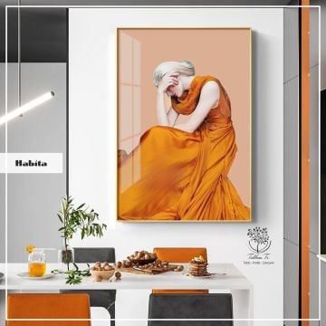 Habita1 Tekli Tablo Siyah - 50x70 CM
